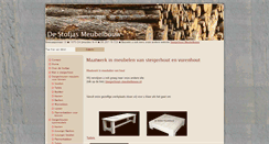 Desktop Screenshot of de-stofjas-meubelbouw.nl